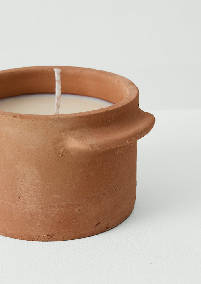 Large Citronella Garden Candle | Terracotta