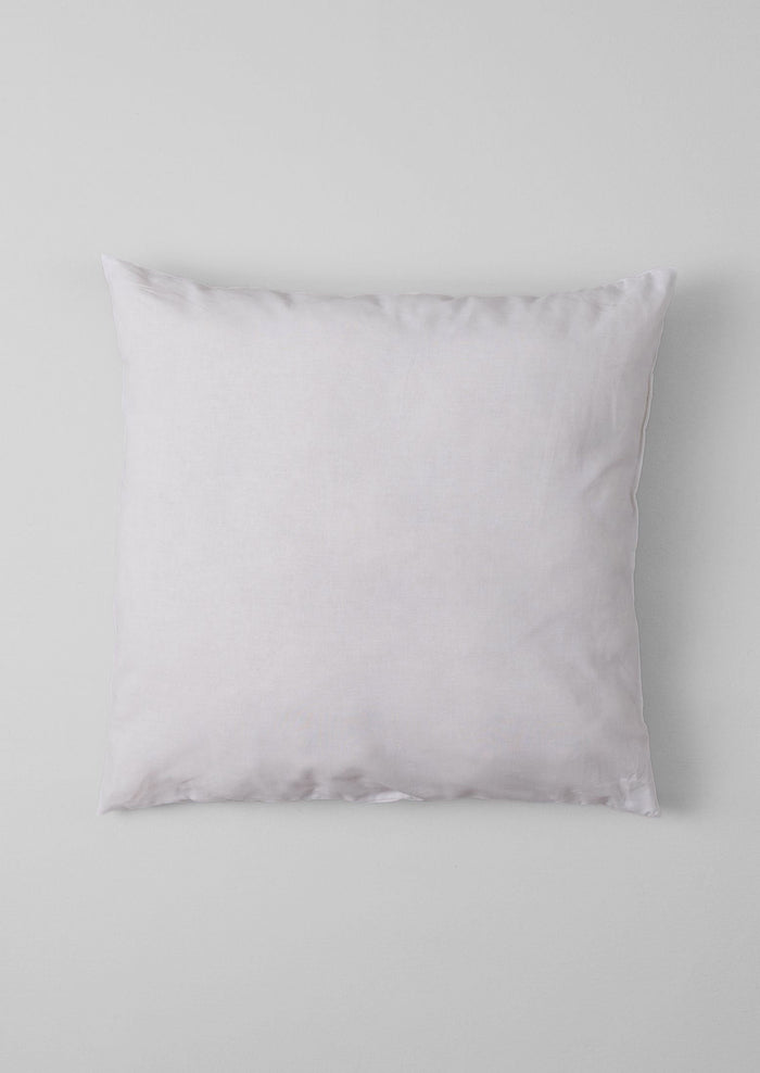 Large Square Wool Pillow Pad | White