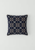 Lattice Cloth Pillow Cover | Indigo