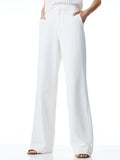 LAUREL CUFFED HEM PANT - OFF WHITE