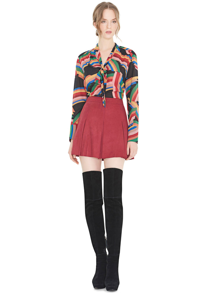 LEE STD SUED STCHDW BXPLT MNSK - BORDEAUX