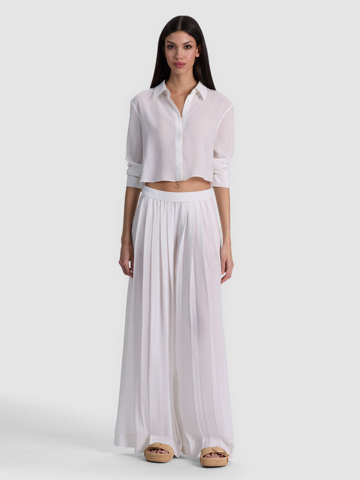 LEON BUTTON DOWN - OFF WHITE