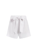 LINN PAPER BAG SHORT - WHITE