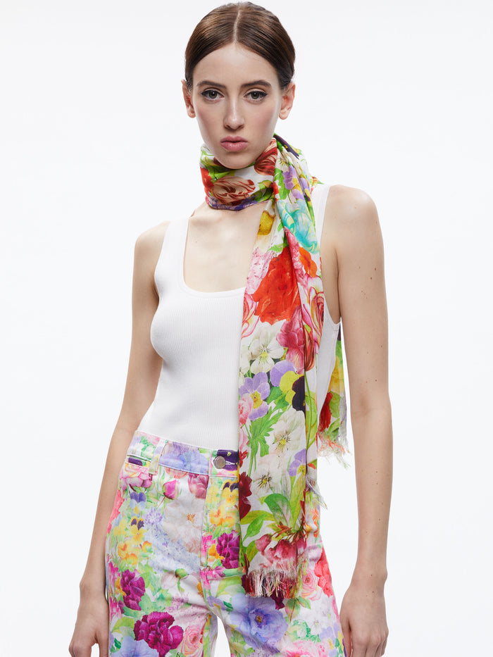 LOLA SCARF - DAWN FLORAL