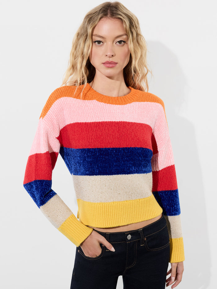 LOUIE PULLOVER - MULTI STRIPE