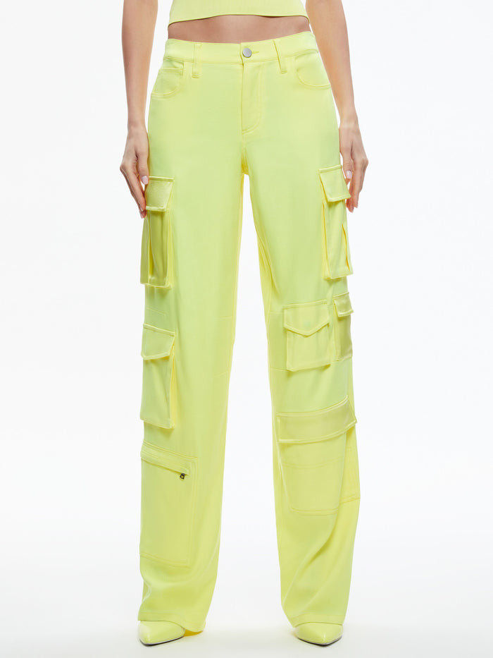 LUIS CARGO PANT - LEMON