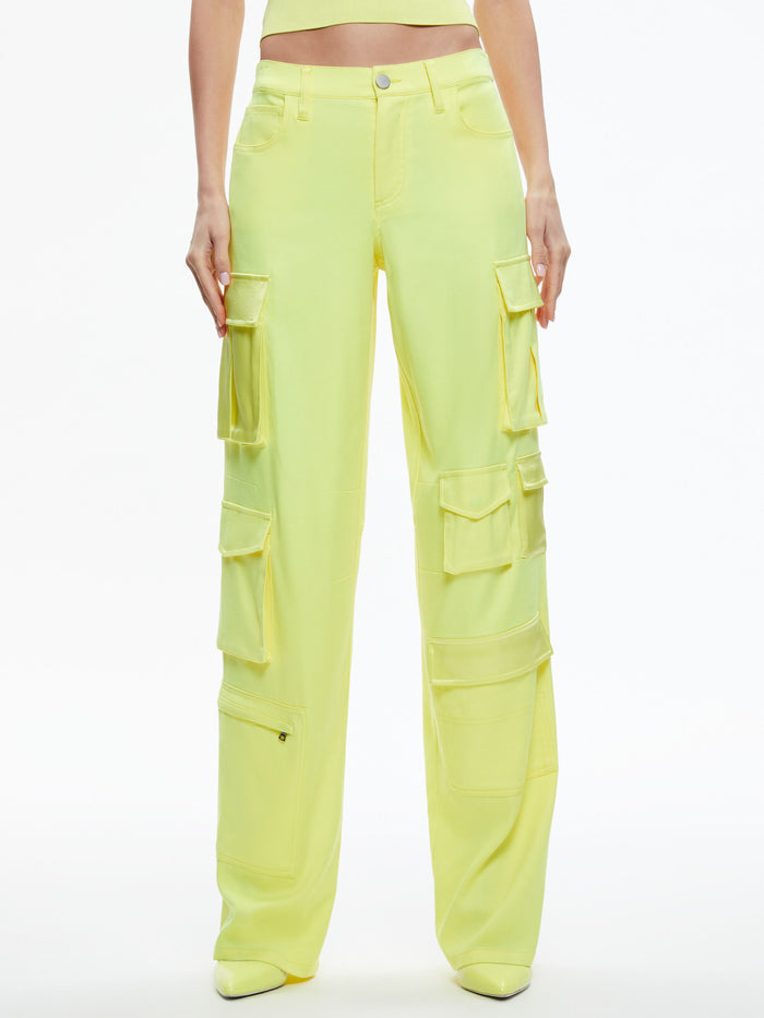 LUIS CARGO PANT - LEMON