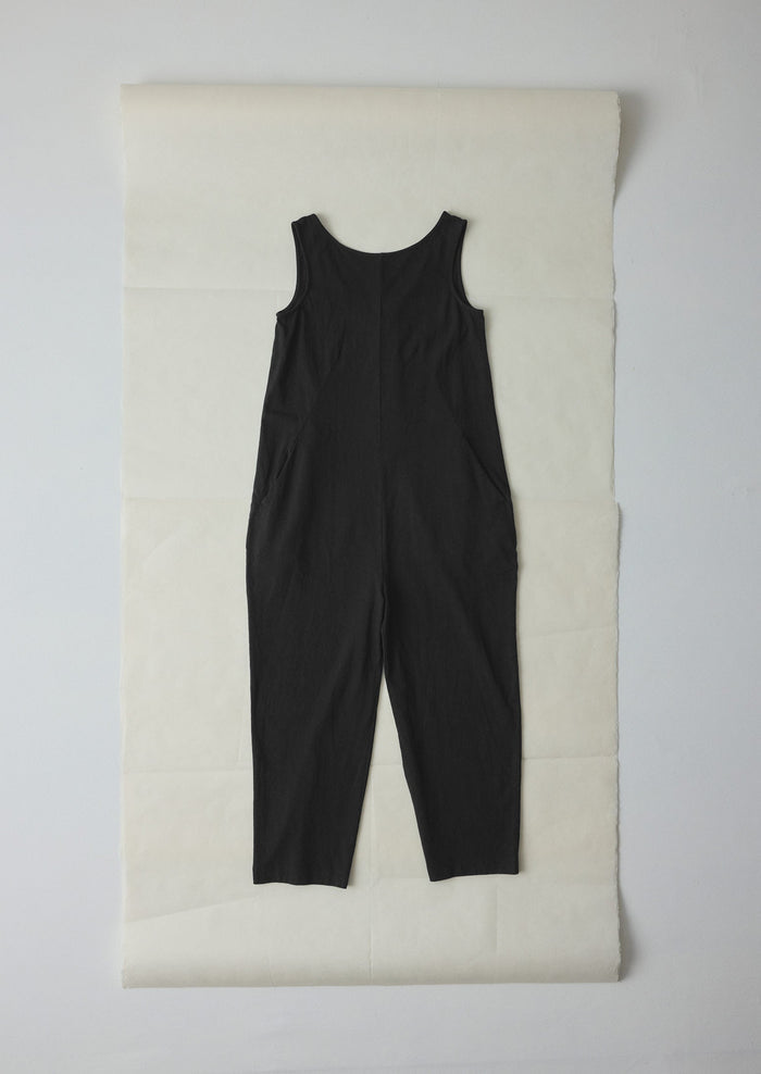 Lydia Jersey Jumpsuit | Washed Black