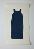 Lydia Jersey Shift Dress | Washed Indigo