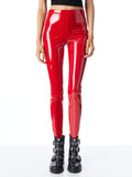 MADDOX VEGAN LEATHER LEGGING - PERFECT RUBY
