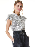 MALINDA HORSESHOE BLOUSE - HORSESHOE BEND
