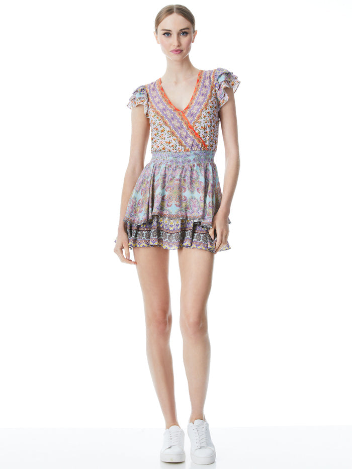 MARISKA RUFFLE ROMPER - RITZY