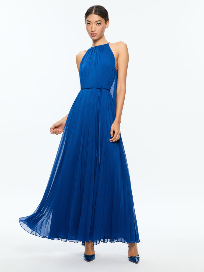 MATIRA MAXI DRESS - ROYAL