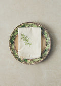 Matt Grimmitt Slipware Plate | Cream/Terracotta