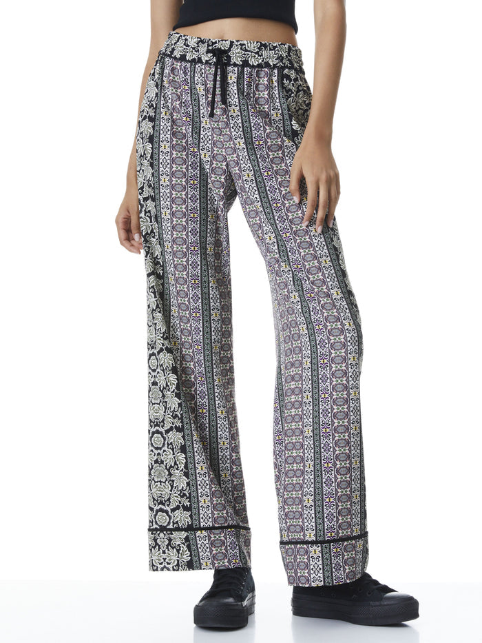 MEERA PIPED SUIT PANT - DREAM CASTLE/COMBO