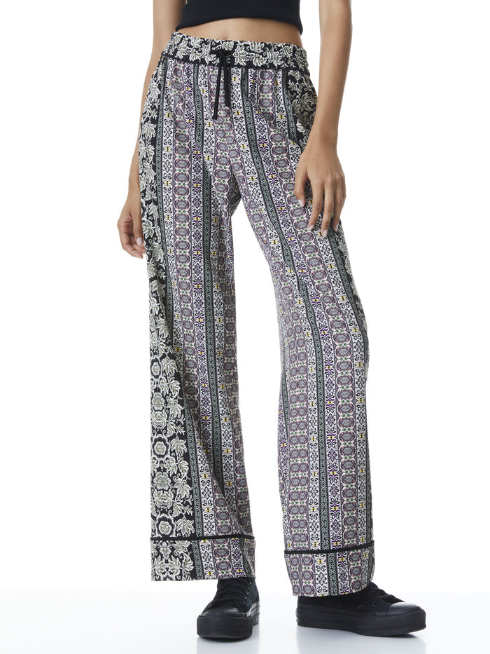 MEERA PIPED SUIT PANT - DREAM CASTLE/COMBO