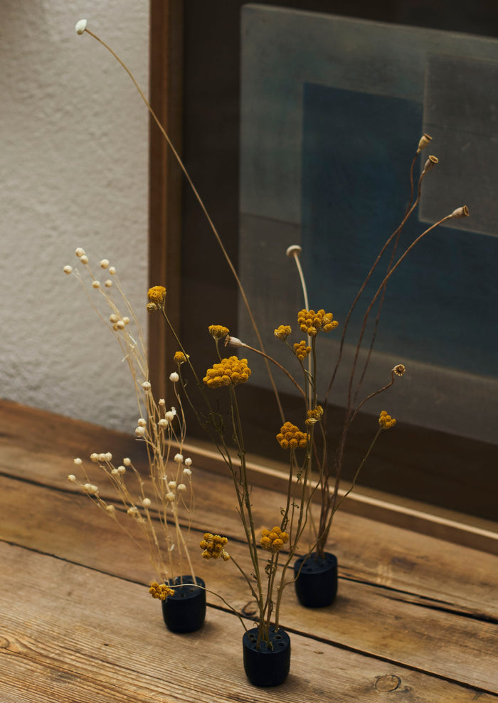 Metal Flower Frog | Iron