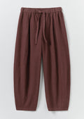 Minako Garment Dyed Linen Pants | Fig