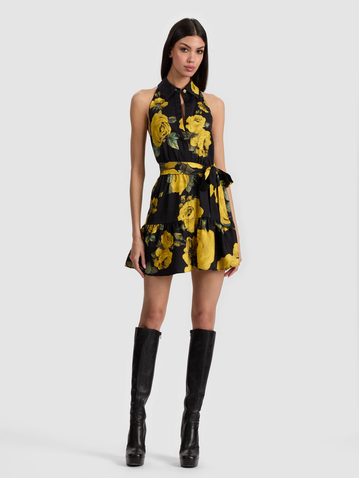 MIRANDA MINI DRESS - ROSEHIPS