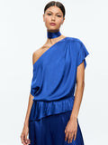 MITSUKO BLOUSE - ROYAL