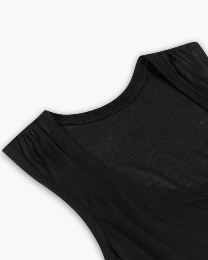 Modal Sweetheart Tank - Black