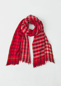 Moismont Wool Scarf | Blaze Red