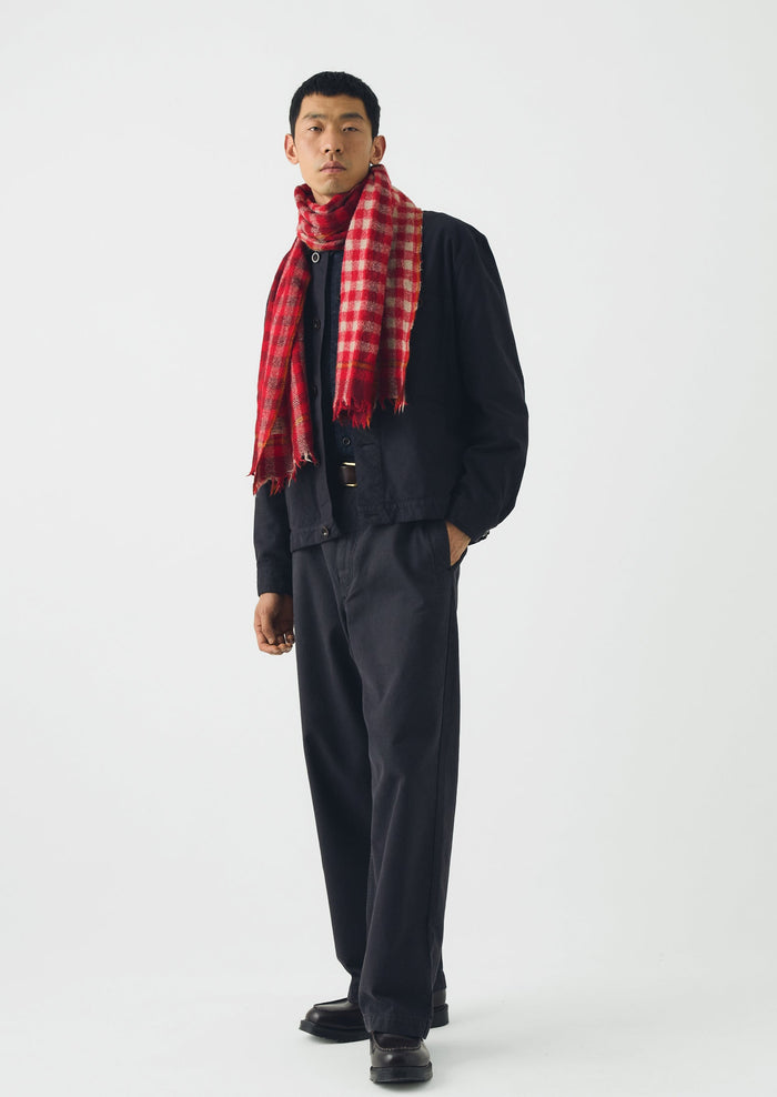 Moismont Wool Scarf | Blaze Red
