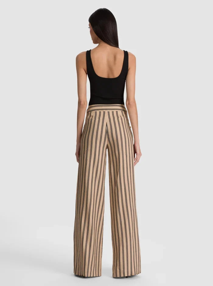 NARIN STRIPED LINEN PANT - BEACH DAY STRIPE SM