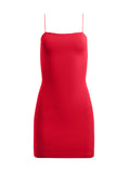 NELLE SPAGHETTI STRAP MINI DRE - BRIGHT POPPY