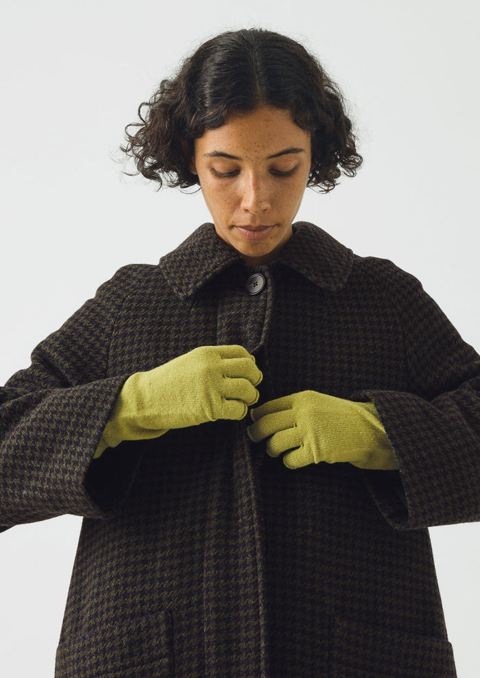 Nishiguchi Kutsushita Merino Tipless Gloves | Pistachio