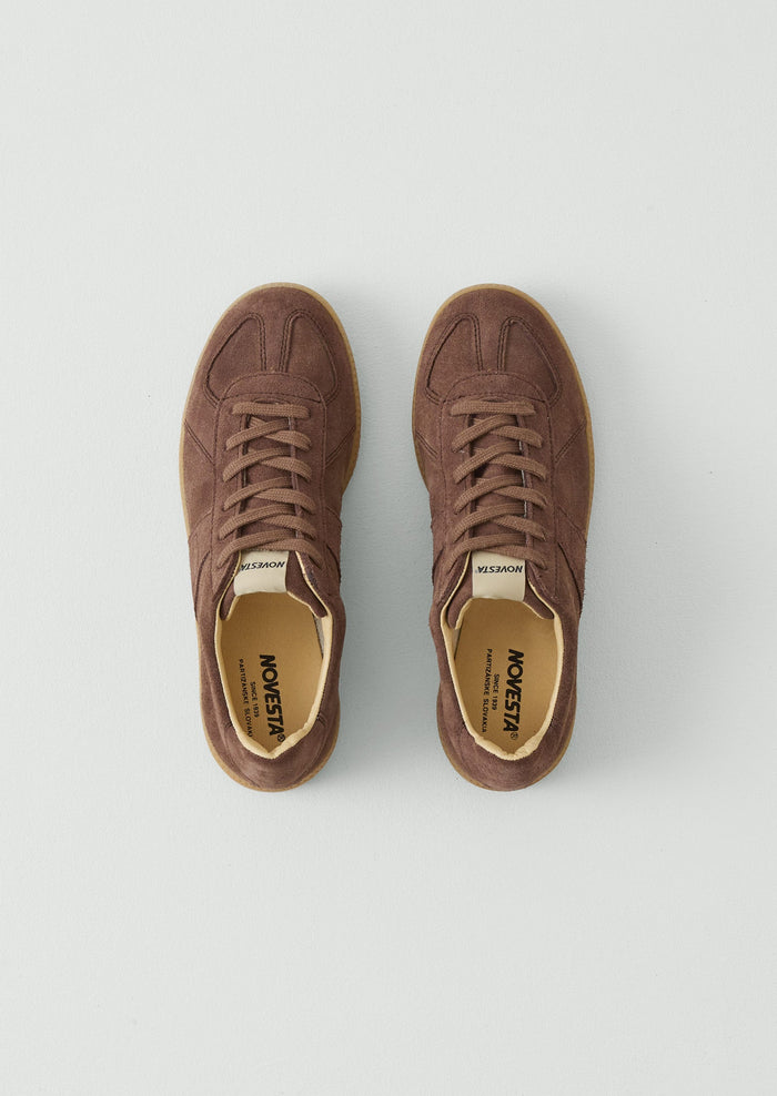 Novesta Gat Suede Sneakers | Brown