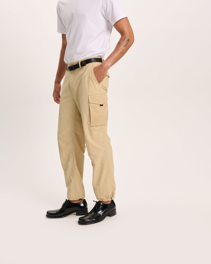 Nylon Ripstop Pant - Macadamia