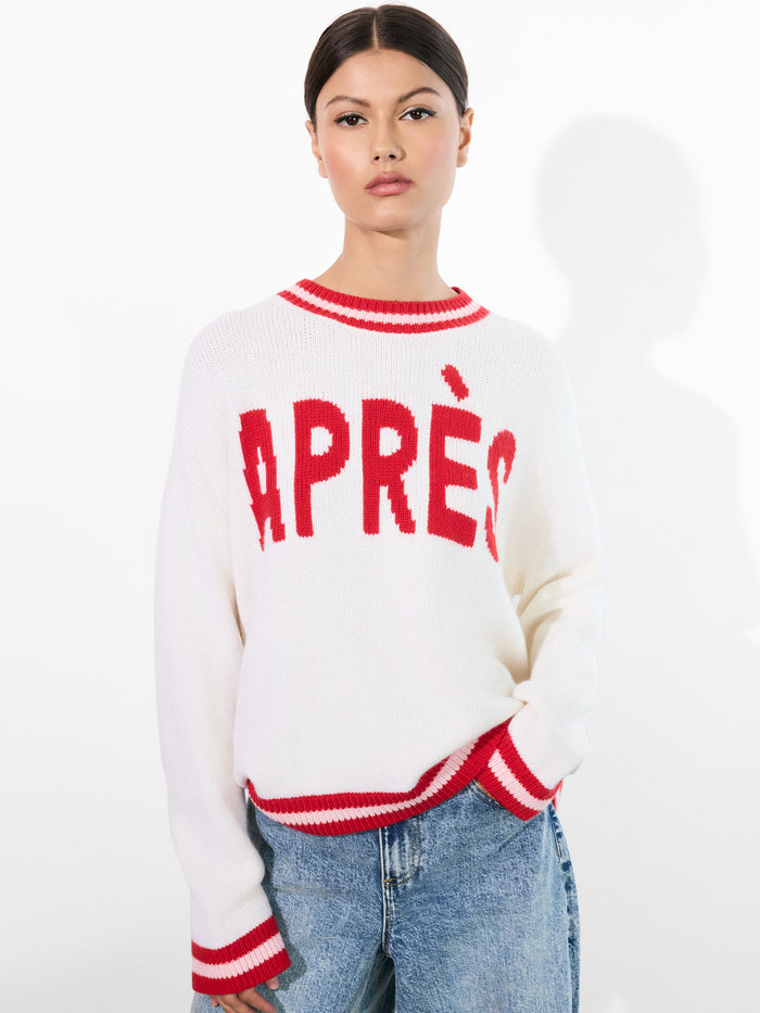 OGDEN PULLOVER - ECRU MULTI