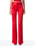 OLIVIA BOOTCUT PANT - PERFECT RUBY