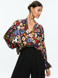 ONICA COLLARED BLOUSE - TIMELESS BLOSSOM