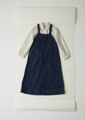 Patch Pocket Denim Dungaree Dress | Indigo