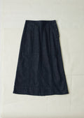 Patch Pocket Indigo Denim Skirt | Indigo