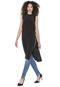 PATSY LNG SDE SLT TNC TNK W RB - BLACK