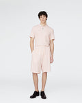 Pima Cotton Pique Shorts - Faded Rose