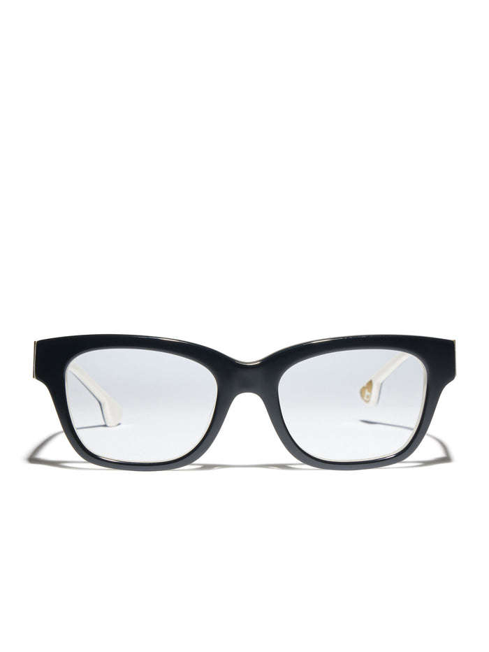 POWELL GLASSES - BLACK/WHITE