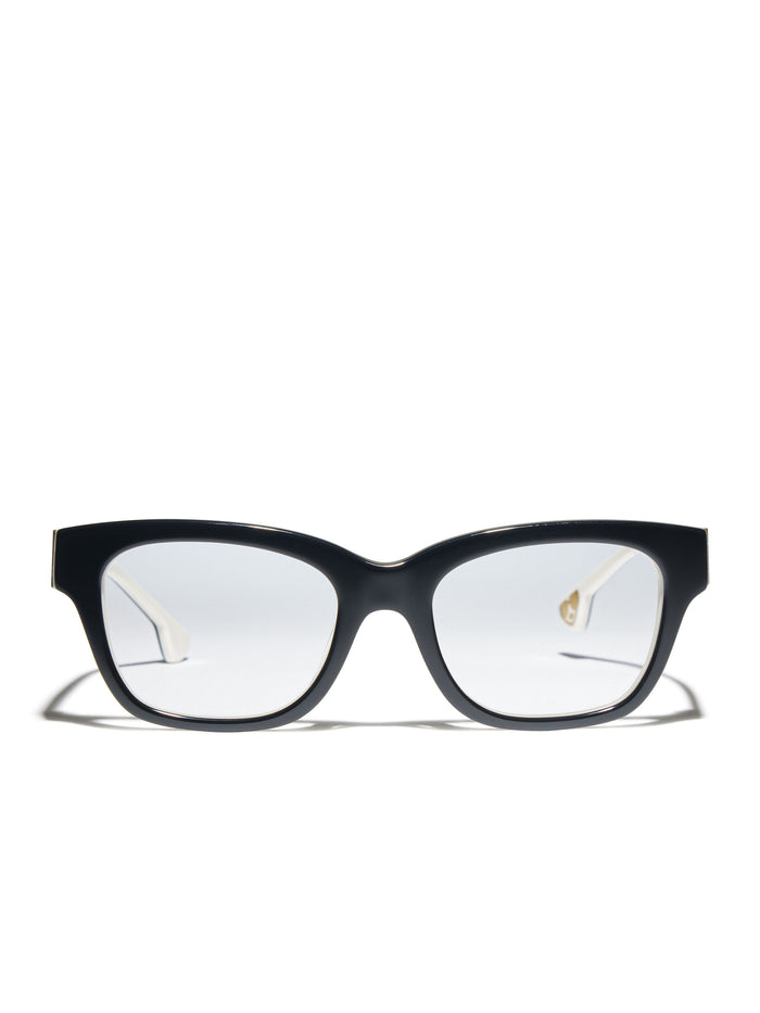 POWELL GLASSES - BLACK/WHITE
