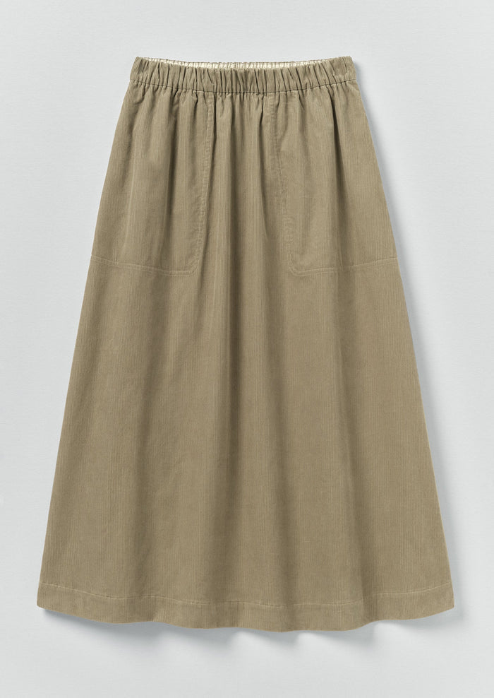 Pull On Cord Skirt | Spelt