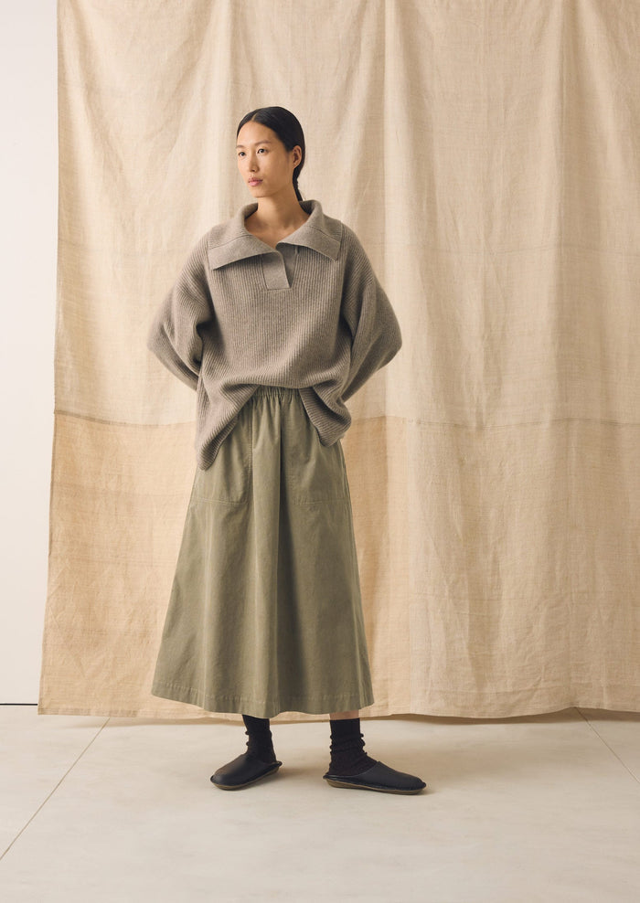 Pull On Cord Skirt | Spelt