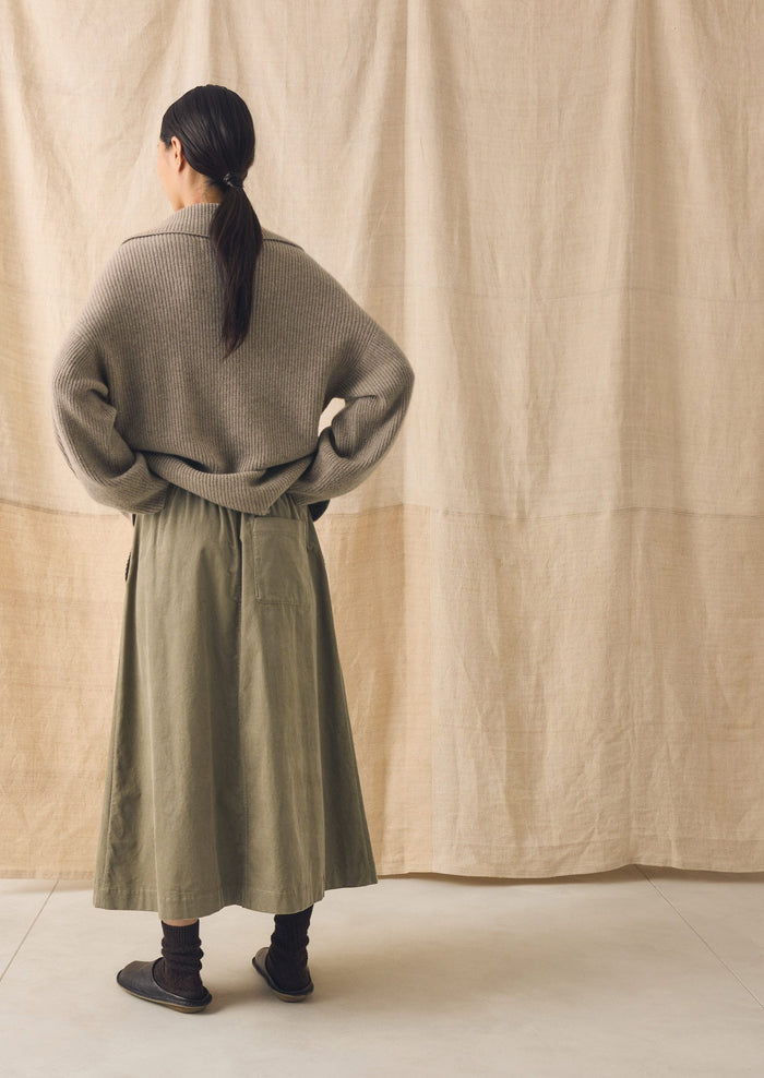 Pull On Cord Skirt | Spelt