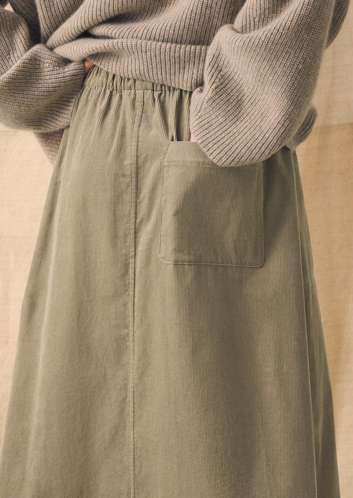 Pull On Cord Skirt | Spelt