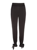 RAMORA JOGGER WITH TIE ANKLE - BLACK