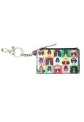 REGINA STACE ZIP TOP CARD CASE - MULTI