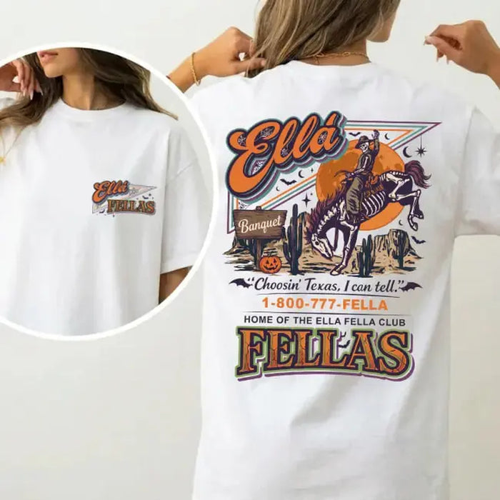 Retro 1-800-777-FELLA - Men'S Graphic Halloween Tee ,Lgleyy Tshirt, Country Rock New Album 2026 Shirt