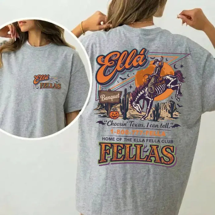 Retro 1-800-777-FELLA - Men'S Graphic Halloween Tee ,Lgleyy Tshirt, Country Rock New Album 2026 Shirt