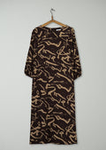 Reworn Brush Strokes Dress Size 8 (2083) | Multi